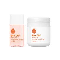 Bio-Oil skin care oil 60ml + dry skin gel 50ml, 1 set white