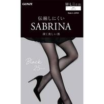 Gunze Sabrina juodos pėdkelnės 25D juodos ML kojinės paprastos kojinės kojinės kojinės paprastos kojinės white