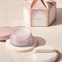 [Laura Mercier] Divinely Flawless Translucent Tone-Up Rose Powder & Puff Set white