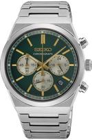 Seiko Sports Quartz Chronograph Watch SSB461P1 Men's - žalia