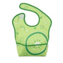 Manito quick wash bib, kiwi, 1 piece, 1 piece beige