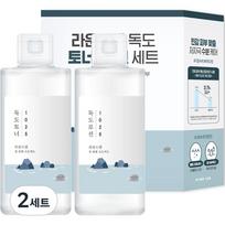 Round Lab Dokdo tonikas 200ml + losjonas 200ml rinkinys, 2 rinkiniai white