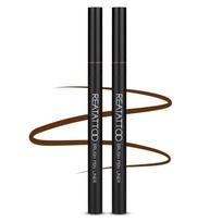 Merry Sword Lil Tattoo Brush Pen Liner Eyeliner 0.4g, matte brown, 2 pcs. black