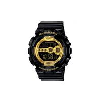 Casio 200m waterproof depth casual quartz movement resin strap Japanese and Korean watch men's watch black dial GD-100GB-1DR juoda