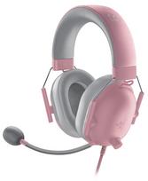 Razer BlackShark V2 X Quartz Pink Gaming Headset Surround Patented 50mm Unidirectional Noise High Sound Isolation for Japanese Distributor Warranty - rožinė