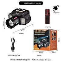 Multifunctional Induction Zoom Headlamp
