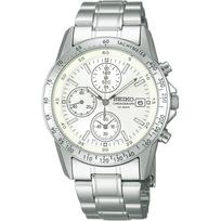 Seiko laikrodis SBTQ039 Seiko Selection Vyriškas kvarcinis chronografas white