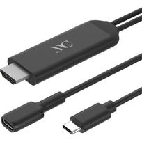 Kashimura A adapter cable for iPhones that allows you to charge your device while mirroring Cable NKD-265 USB-C video! length 1m. juoda