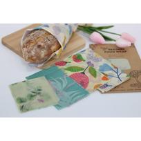 Beeswax Beeswax Food Eco-friendly Reusable Wrap, 1 piece brown