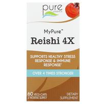 Pure Essence, MyPure, Reishi Mushroom 4X, 60 daržovių kapsulių