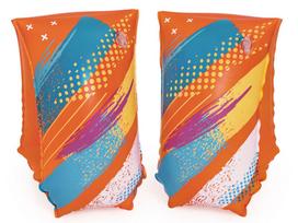 Pripučiamos plaukimo rankovės Bestway Swim Safe Colorify, 30x15 cm