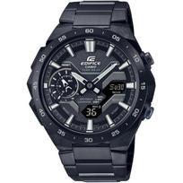 CASIO Men's EDIFICE ECB-2200YDC-1AJF [EDIFICE WINDFLOW] Round Watch Black Carbon *Stainless Steel