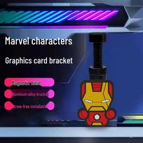 Iterative Space Marvel Iron Man Graphics Card Holder black