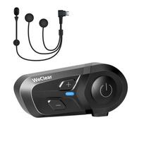 WeClear Motociklo šalmas Bluetooth Motociklo Bluetooth Lengva į Lengva į Aiškus Balsas Triukšmas Stereo Vienalaikis Išmaniojo telefono Garsumas Vienas Vienas Japonų juoda