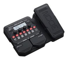 ZOOM G1X FOUR Guitar Lightweight and with Over 70 Effects and Amp Drum and Wah G Series Extended Multi-Effects Pedal, Compact, Models, Looper, black