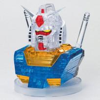 Geruel Gundam 55 dalys 3D Select krištalinis dėlionė CP90538 Korėja 3D dėlionė gray