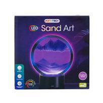 Spalvą keičiantis LED smėlis Art (Violetinė)