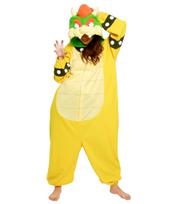 Southwark Flisas Kigurumi Super Mario Bowser Laisvas Dydis BAN-068