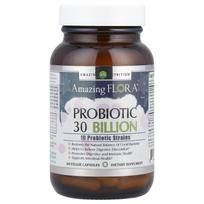 Amazing Flora™, Probiotic, 30 Billion CFU, 60 Veggie Caps