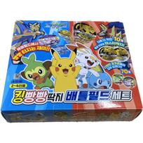 Pokemon King Bbang Bbang Tak mūšio lauko rinkinys Tak, populiarūs Korėjos žaislai mažyliams yellow