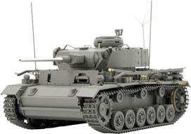 Border Model German III Command Tank K Type Plastic Model Assembly Kit BT048 1/35 (Tank) gray