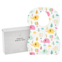 Little Cloud disposable waterproof bib, elephant, 20 pieces, 1 piece white