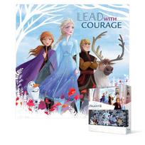 240-piece jigsaw puzzle - Frozen 2 Lead with Courage (Mini), popular Korean puzzle gray