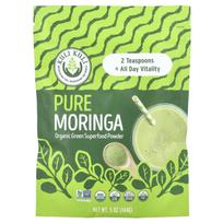 Pure Moringa, Organic Green Superfood Powder, 144G(5Oz)