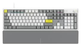 CORSAIR K70 CORE Linear RGB 104 Keys XDA Profile Keyboard Red Axis Gaming Keyboard Replaceable Keycaps White + Wrist Rest Set CH-9109A1E-NA balta