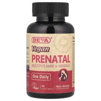 Deva, multivitamins & minerals for vegan pregnant women, 1 tablet per day, 90 coated tablets