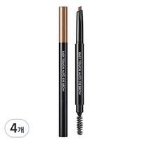Tony Moly Easy Touch Auto Eyebrow 0.4g, 05 Brown, 4 pcs. black