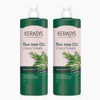 Kerasys Tea Tree Oil Conditioner, 1L, 2 units white