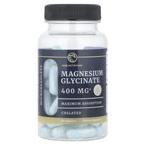 Nobi Nutrition, magnio glicinas, 400 mg, 60 kapsulių, (200 mg vienoje kapsulėje)