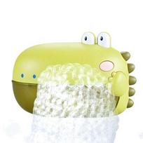 Keygers Dino Bubble Maker Bath Toy Korean childrens toys beige