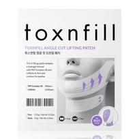 Tox & Peel Liftingo kaukė veidui ir kaklui 1 vnt./5 vnt., Korėjietiška kaukės pakuotė 1 sheet white