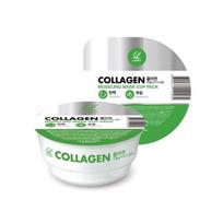Lindsay Collagen vienkartinė nulupama kaukė puodelis modeliavimo paketas 28g, 1 pakuotė, 1 vnt. white