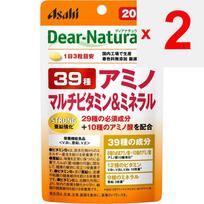 Asahi Dear-Natura Style 39 amino multivitamin-mineral 60 capsules (20-day supply) Comprehensive vitamins Vitamins Comprehensive vitamins 1 set