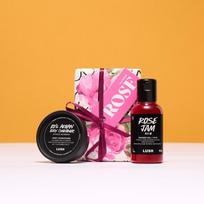 [Lush] Rožių dovanų rinkinys (su pirkinių maišeliu) 2 tipai pink