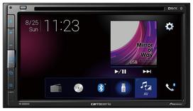 Pioneer ekranas garso colių 2DIN CD DVD USB Bluetooth iPod iPhone AUX DSP Carrozzeria FH-6500DVD 6.8 juoda