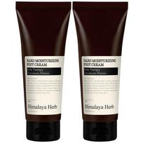 Nard Bouquet Garni High Moisturizing Exfoliation Care Foot Cream, 2 packs, 100ml black
