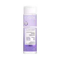 Eveline Cosmetics, Clean Shot, Peeling, Tonic Lotion, For Face, 200 ml