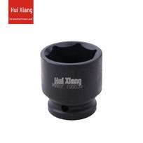 HuiXiang 1/2-inch Drive Air Impact Short Socket black
