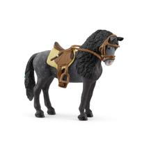 Schleich Horse Club Plaraza Española (female) saddle and reins 42708 gray