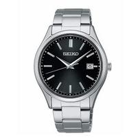 SEIKO SELECTION SBPX147 S Series Mens Wristwatch Solar Powered Date Calendar Equipped black