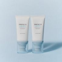 Skin1004 Madagascar Centella Hyalu-Cica Water-Fit serumas nuo saulės 50ml*2ea (Dvynių pakuotė) white