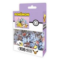 Pokemon Išskirtiniai Dėlionės 108 Pjūklai Pikachu & Eevee Draugai, Korėjietiškos populiarios dėlionės gray