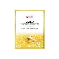 SNP Gold Collagen Ampoule Mask, 20 pieces beige