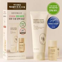 HEVEBLUE Salmon PDRN Centella Cream 100ml (+Salmon Toner 25ml) beige