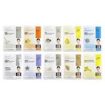 Dermal Collagen Essence Beauty Mask Whitening Comprehensive Pack Sheet (10 sheets, 23G 0.81OZ each) white