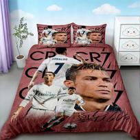 Paaugliams CR7 Antklodės užvalkalas Futbolas Cristiano Ronaldo Patalynės komplektas Jaukiam ir kvėpuojančiam Miegamojo Dekoras Dovanos 200x200cm